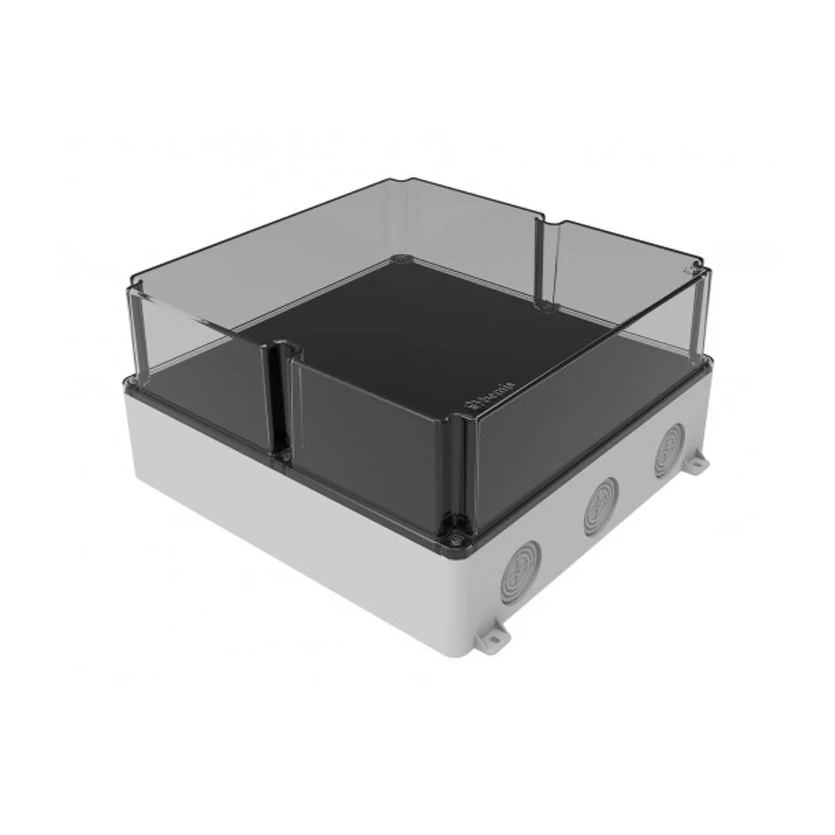 Bemis BB2-1021-0076 ABS Junction Box Transparent Screw-On Cover IP67 340x340x160 mm