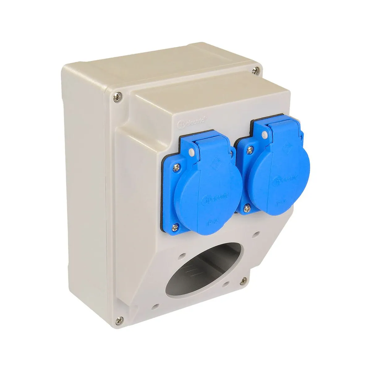 TP Elektrik 3317-002-1112 120x170 Priz Montajlı Kombinasyon Kutusu