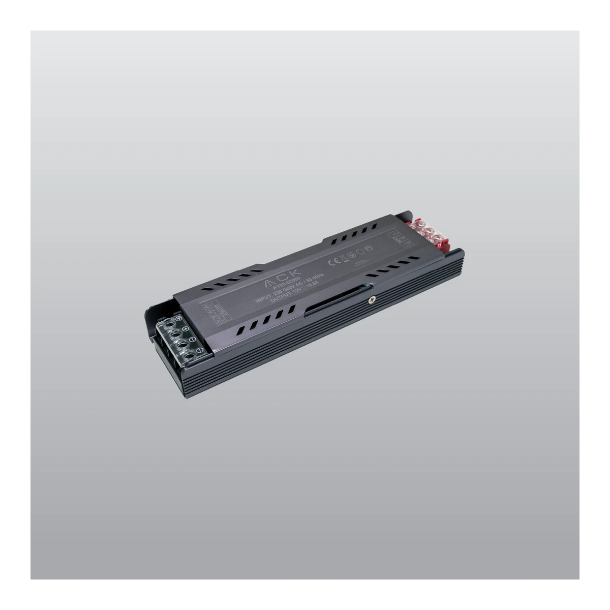 ACK AY02-02000 DC 12V LED Drivers 200W