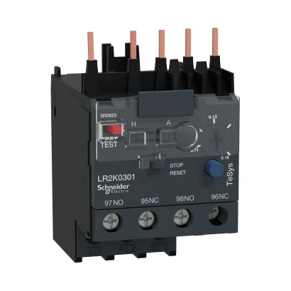 Schneider Electric LR2K0301 TeSys K Thermal Overload Relay 0.11-0.16A Class 10A