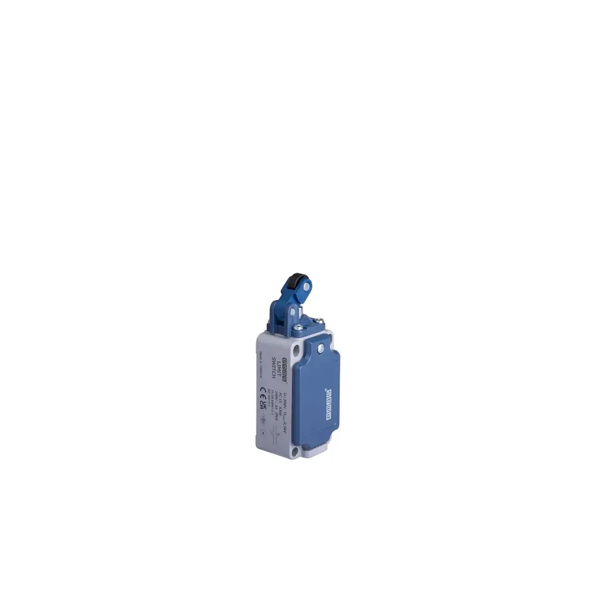 Emas L52 Metal Housing 14 mm Plastic Roller Lever Snap-Action 1NO+1NC Limit Switch L52K13MIP311