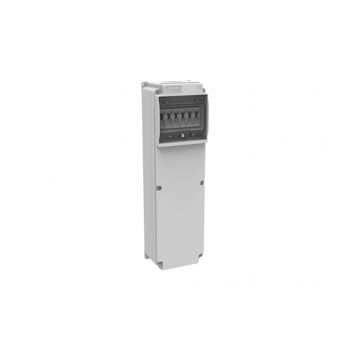 Bemis BH11-2000-0000 V6 Combination Box with DIN Rail Terminal Block Halogen Free IP44 135x460x102