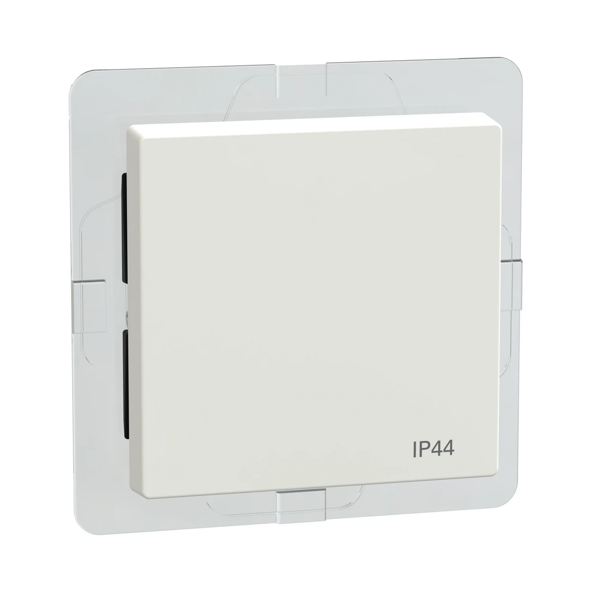 Schneider Electric 432019 Merten System M, IP44 Switch Rocker Cover, Polar White