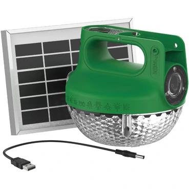 Schneider Electric AEP-LR01-S2000 Mobiya Solar Lamp, 170 lumens, 6 hours, IP65, with Solar Panel