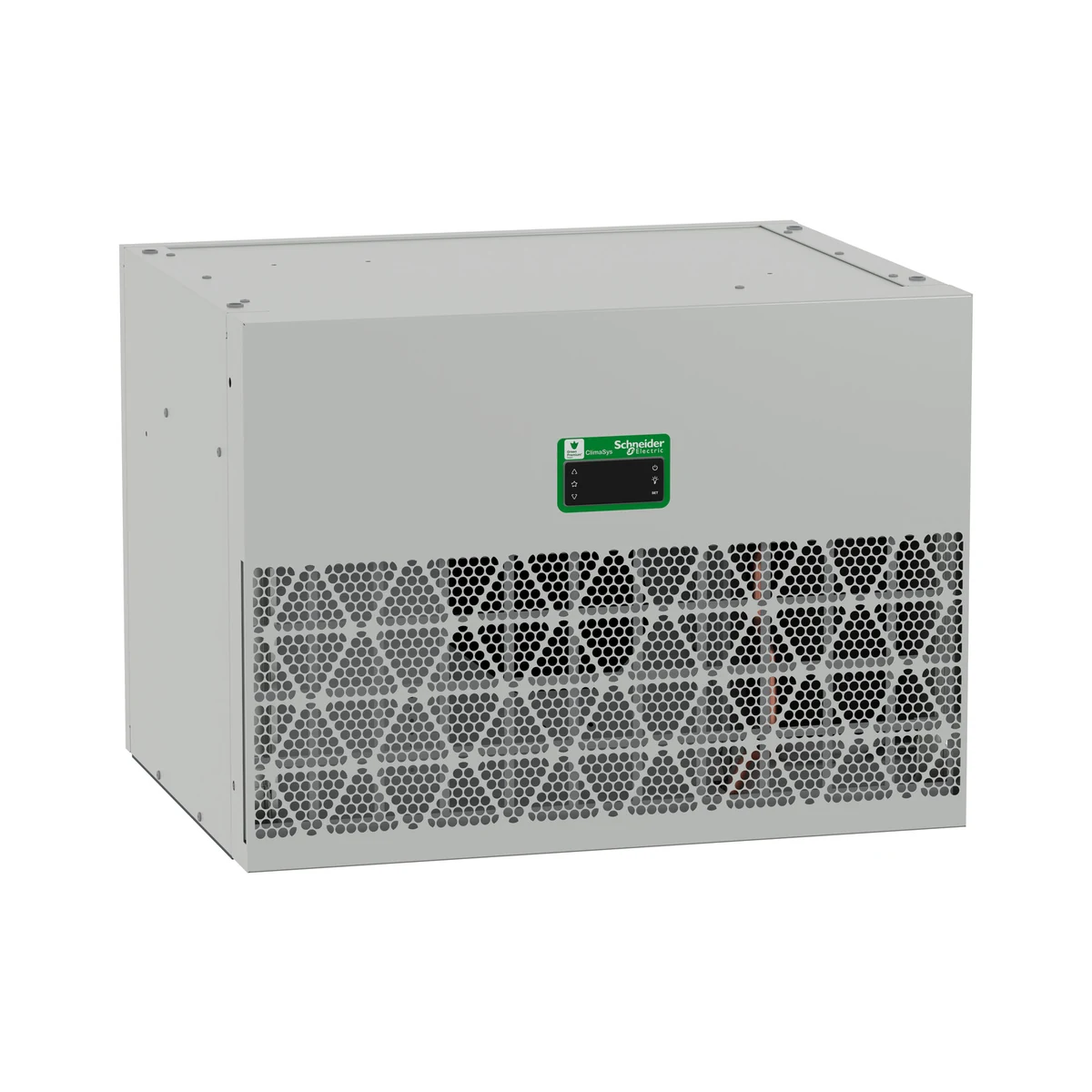 Schneider Electric NSYCU2KRDG Roof-Mounted Cooling Unit, Climasys CU, 2kW, 230V, 50/60Hz, IP54