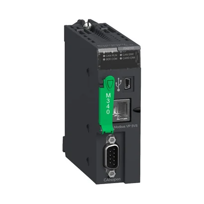 Schneider Electric BMXP3420102 CPU340-20 Modbus CANopen CPU — üretici katalog görseli