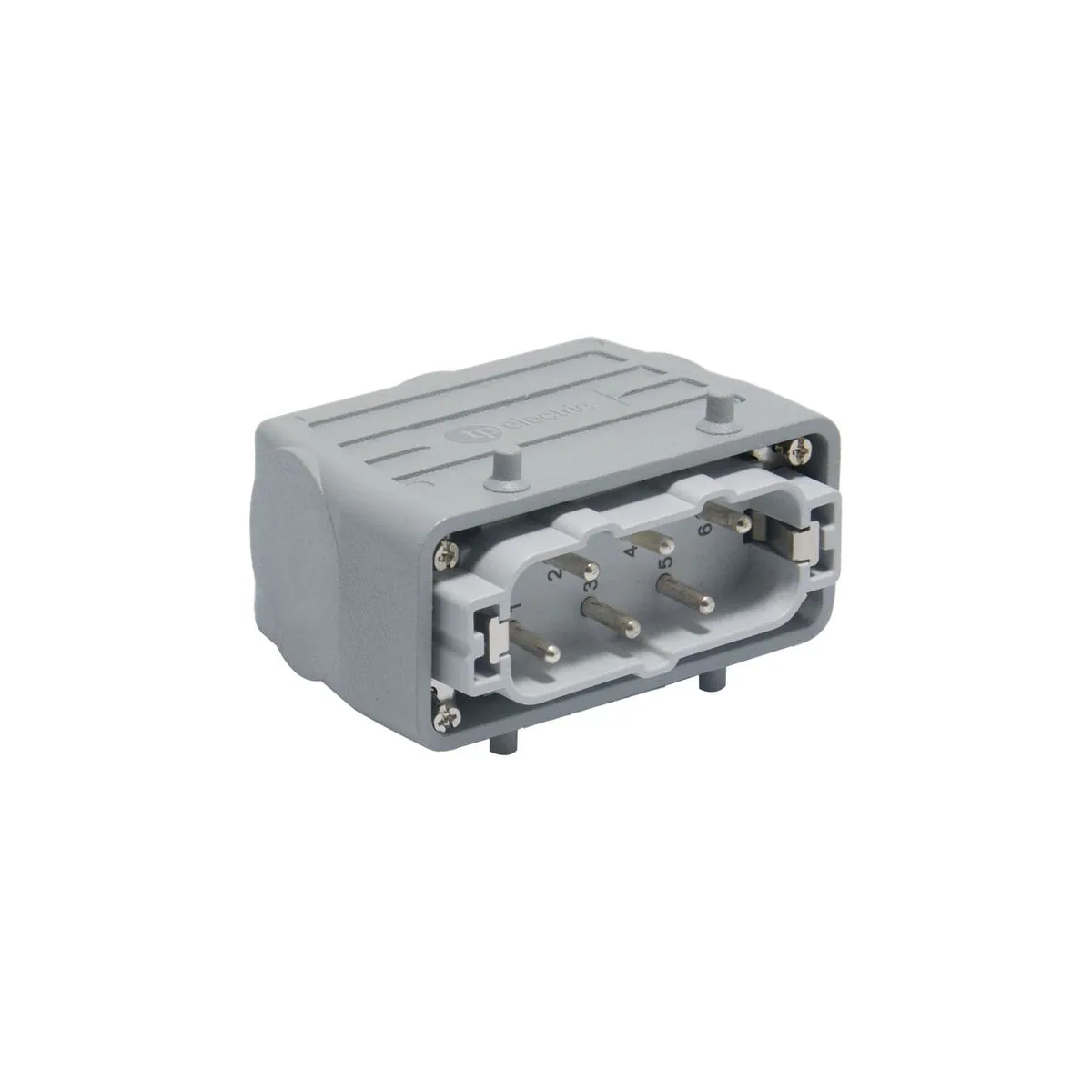 TP Elektrik 60635-100-01P21 6x35A Multi-Contact Plug (Top Entry), IP 65