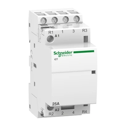 Schneider Electric A9C20838 iCT Silent Contactors, 25A 2NO+2NC 220-240 VAC