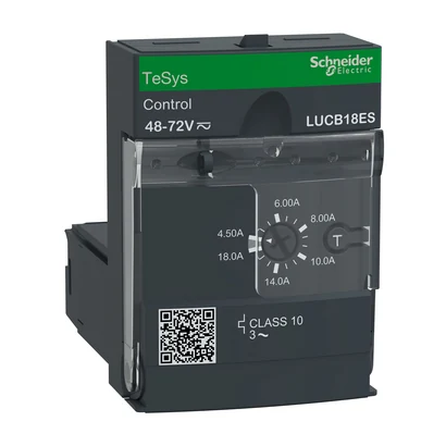 Schneider Electric LUCB18ES TeSys U Advanced Level Control 4.5-18A 48-72VAC/DC