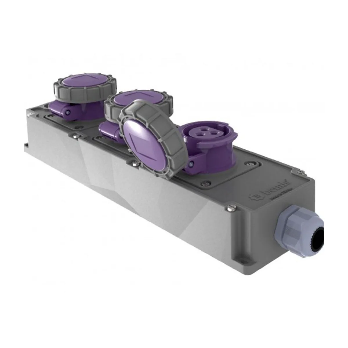Bemis BG6-101N-1M1M Tribox Priz Kutusu IP67