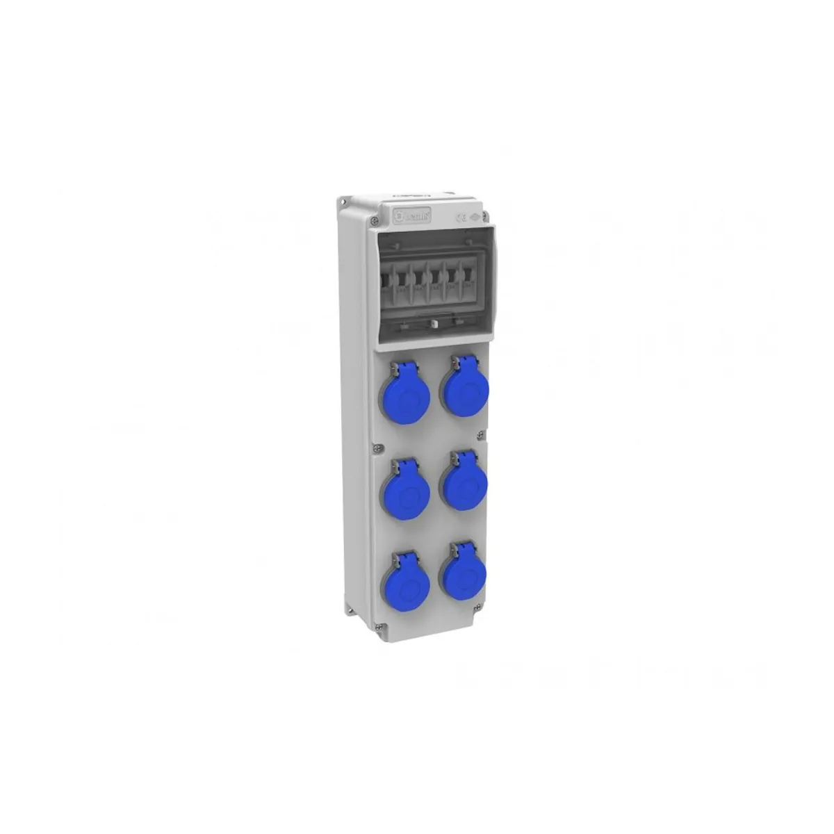 Bemis BH11-2602-0000 V6 Priz Kutusu Halojensiz IP44 135x460x102 — Temsili aile görseli