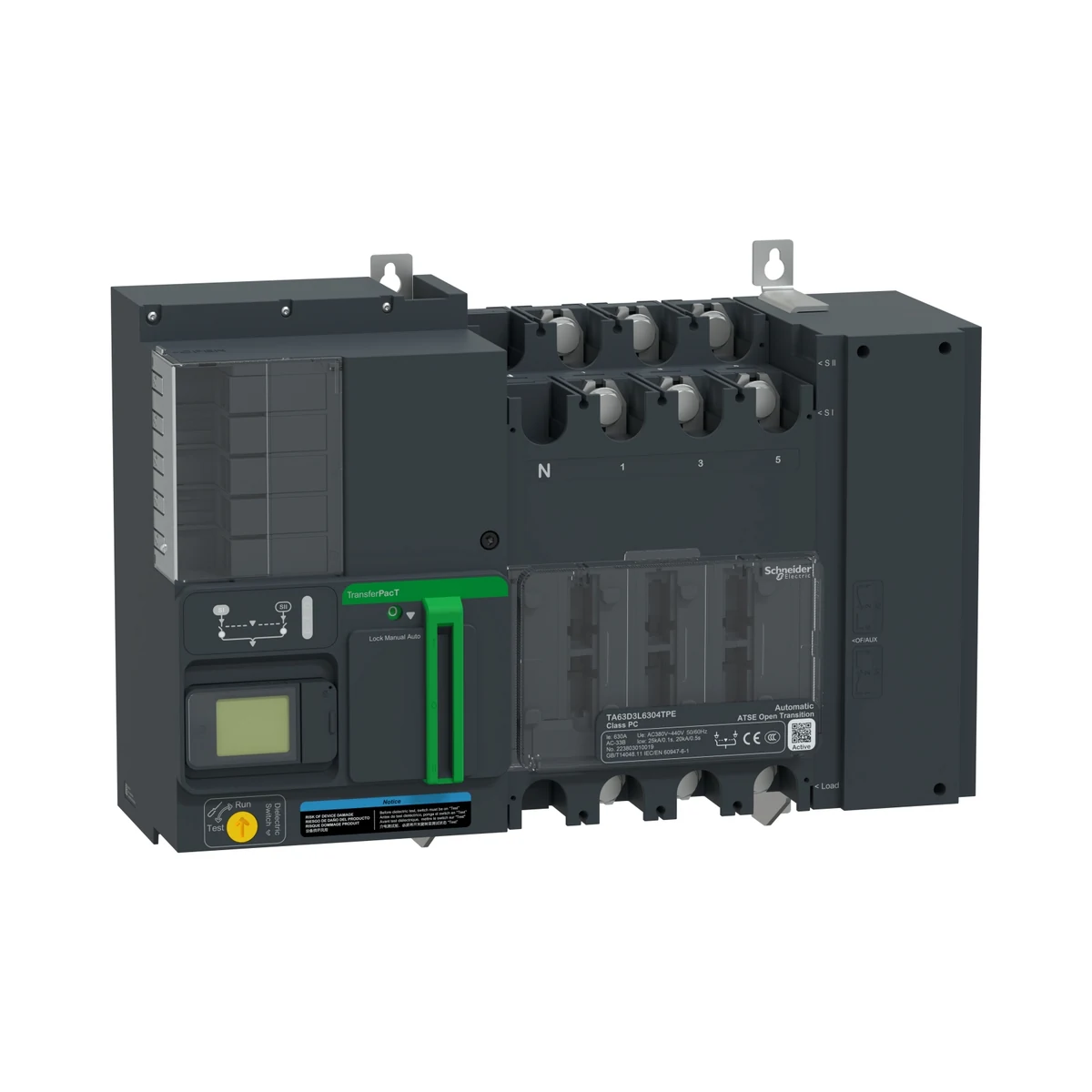 Schneider Electric TA63D3L3204TPE TA63.320A 3P LCD 400V