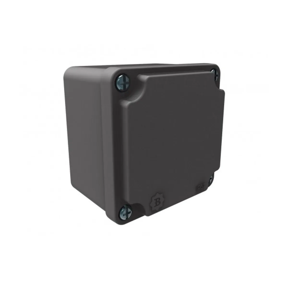 Bemis EXBB3-2131-0087 ATEX Ex-Proof Alüminyum Buat Alüminyum Kapak IP67 80x80x60 mm Füme