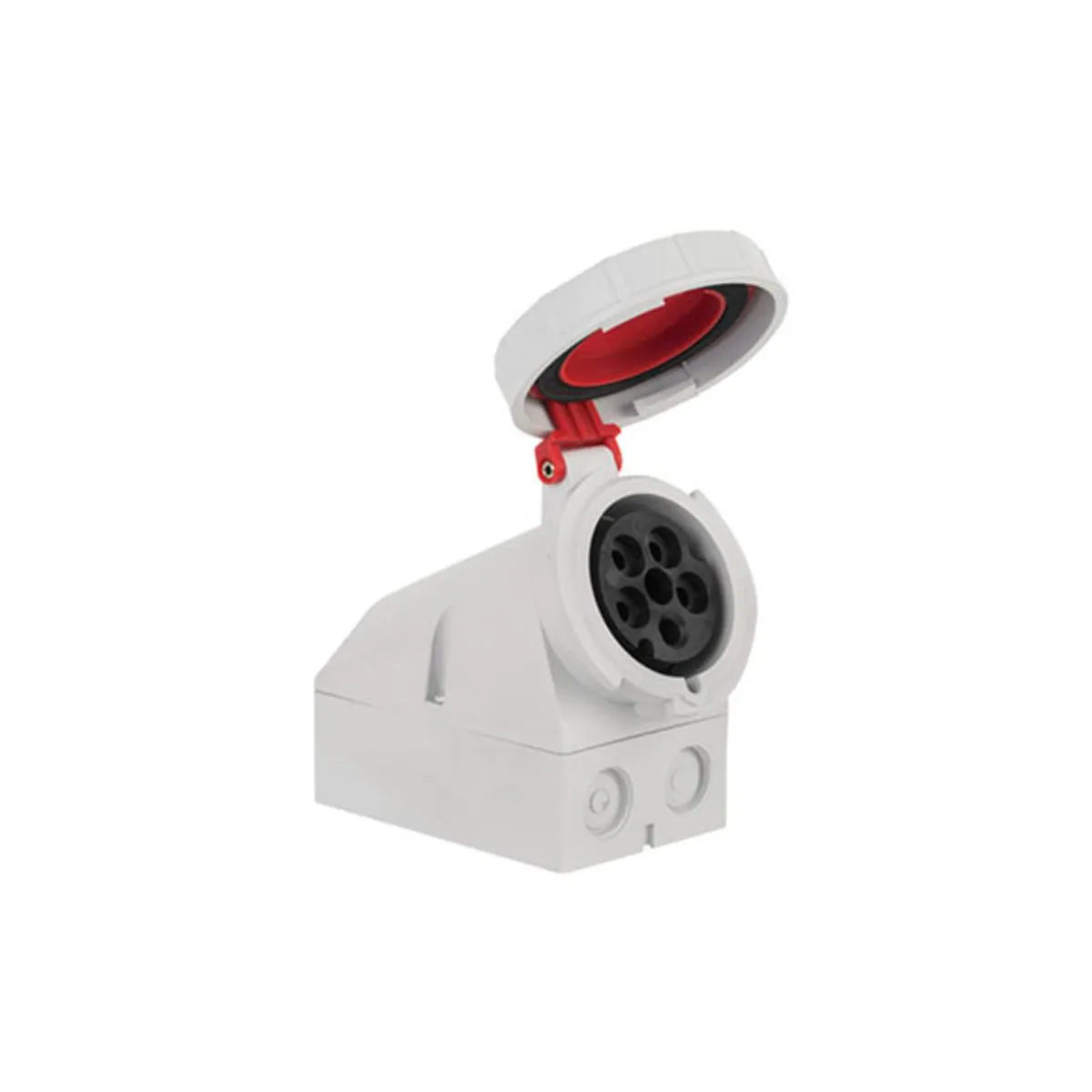 Bals T1155V 5x32A Duvar Prizi Eğik Gövdeli IP67 Vidalı