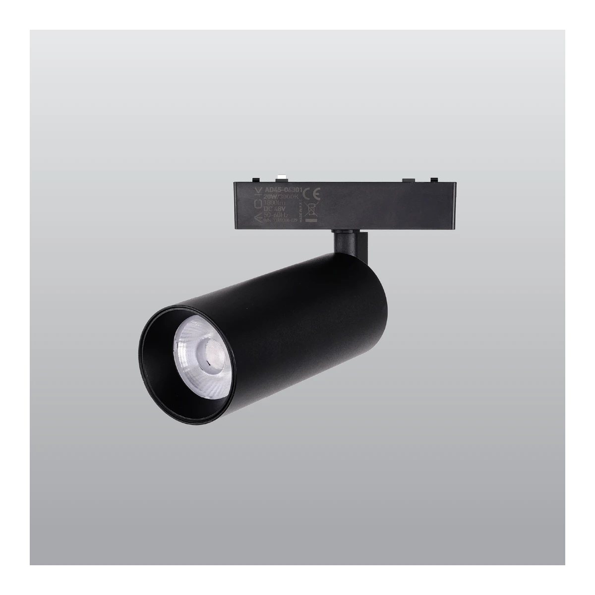 ACK AD45-06401 48V Magnetic Track Luminaires 30W 3000K Black