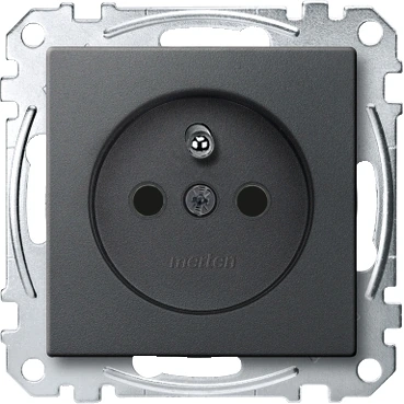 Schneider Electric MEG2500-0414 UPS Socket, Child-Protected, System-M, Anthracite