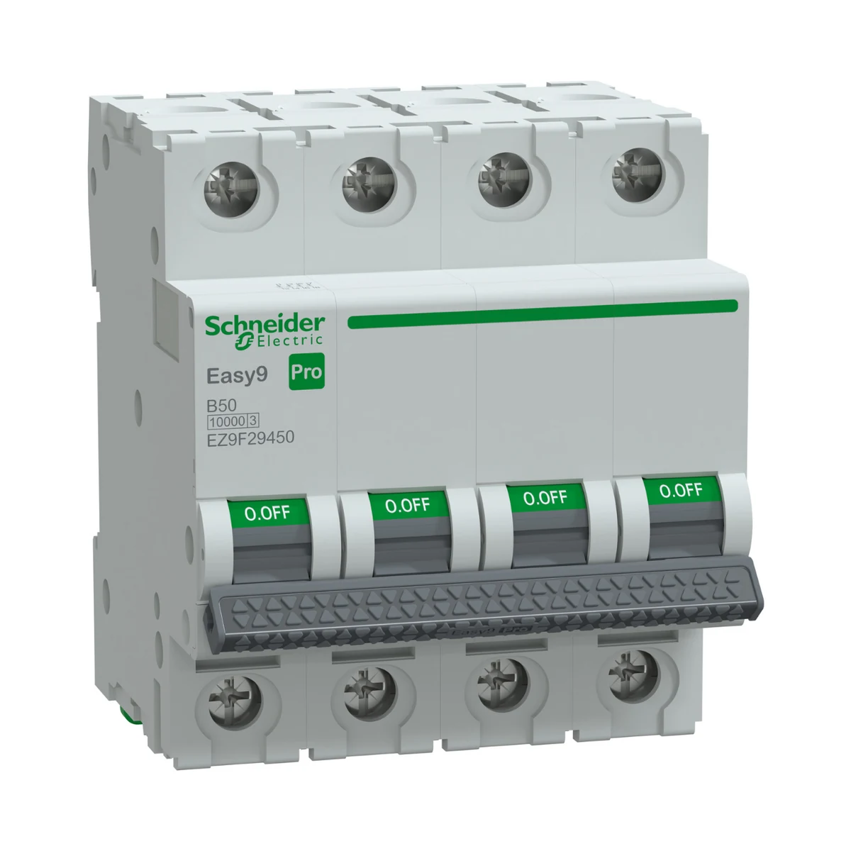 Schneider Electric EZ9F29450 Pro Sigorta 4P B Eğrisi 50A 10 kA — üretici ürün görseli