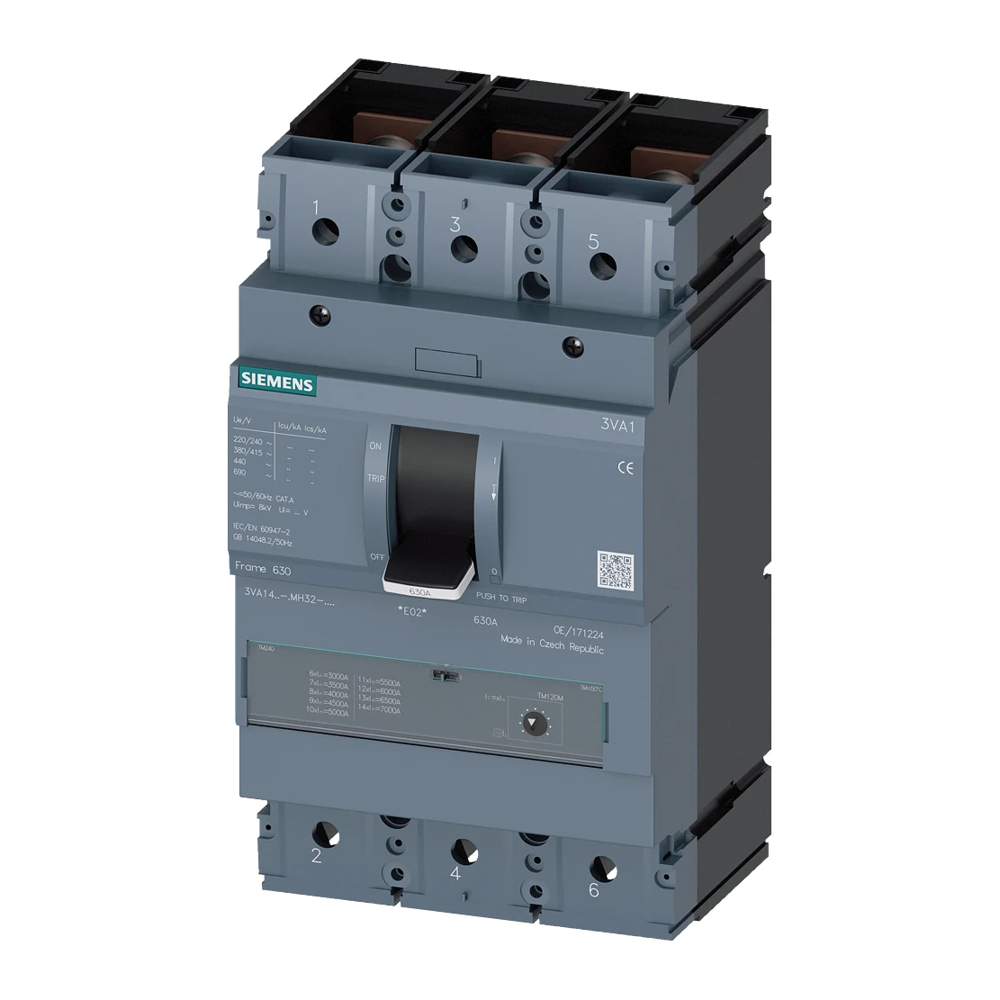 Siemens 3VA1450-5MH32-0AA0 — üreticinin temsili ürün ailesi görseli