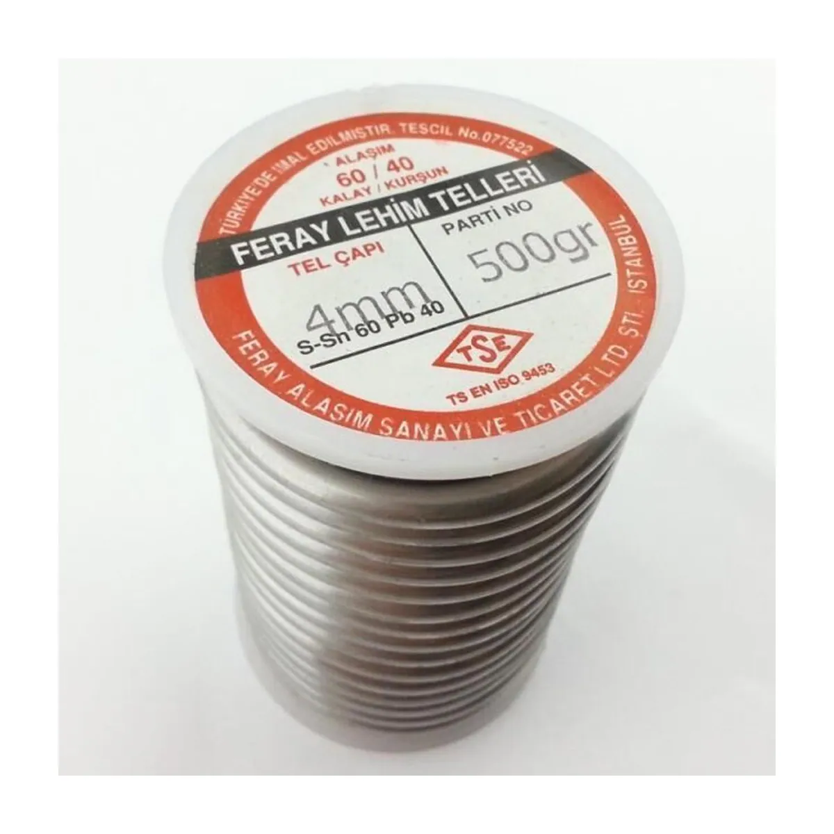 Feray Solder Wire 60/40 4.00 mm 500 g Spool