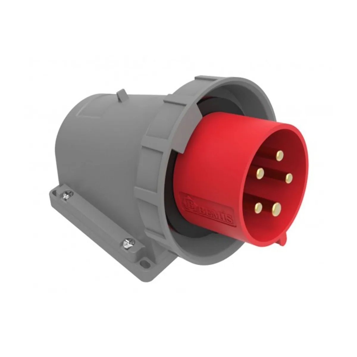 Bemis BC1-1505-7060 CEE 90° Angled Phase Inverter Wall Plug 16 A 3P+E+N IP67