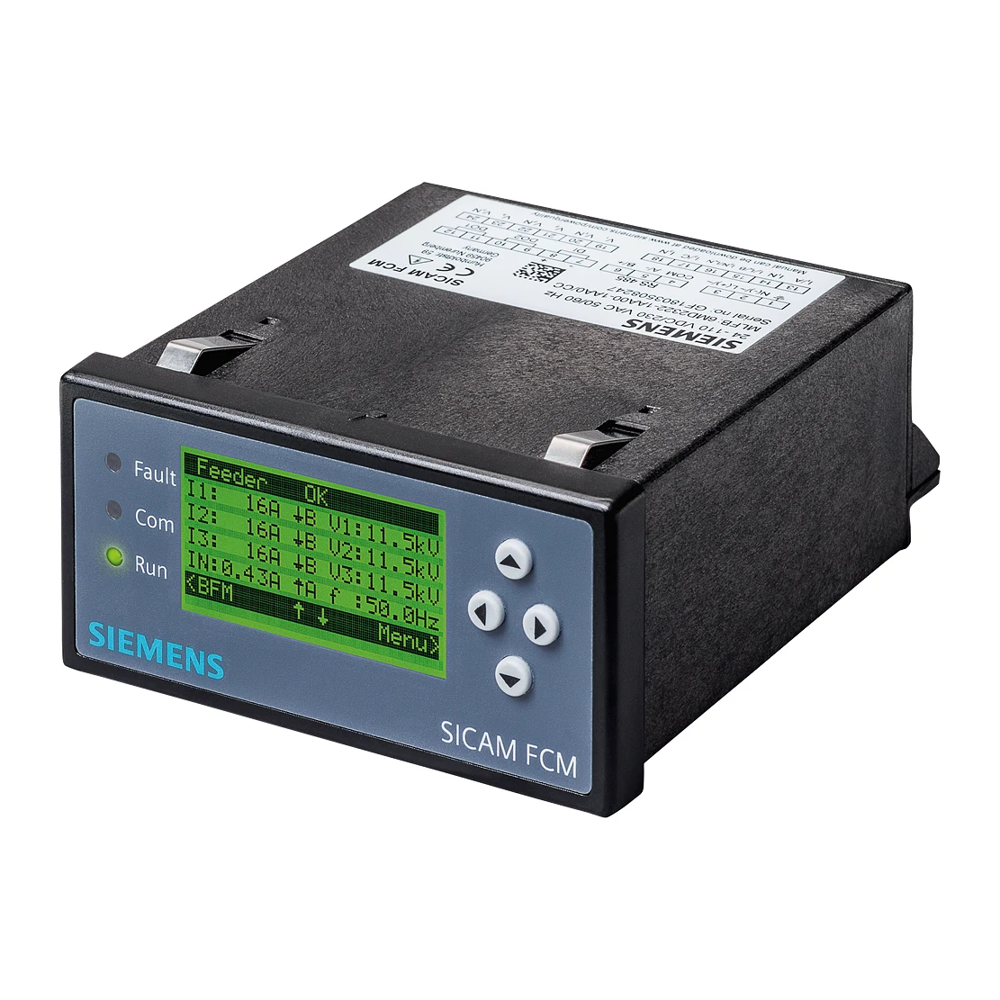 Siemens 6MD2320-0AA07-1AA0 Voltage Sensor (Low-Power VT) for Fault and Arc Protection Device 20kV 20kV/√3 / 3.25V /√3