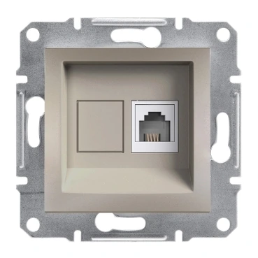 Schneider Electric EPH4100169 Asfora 1*RJ11- Bronz