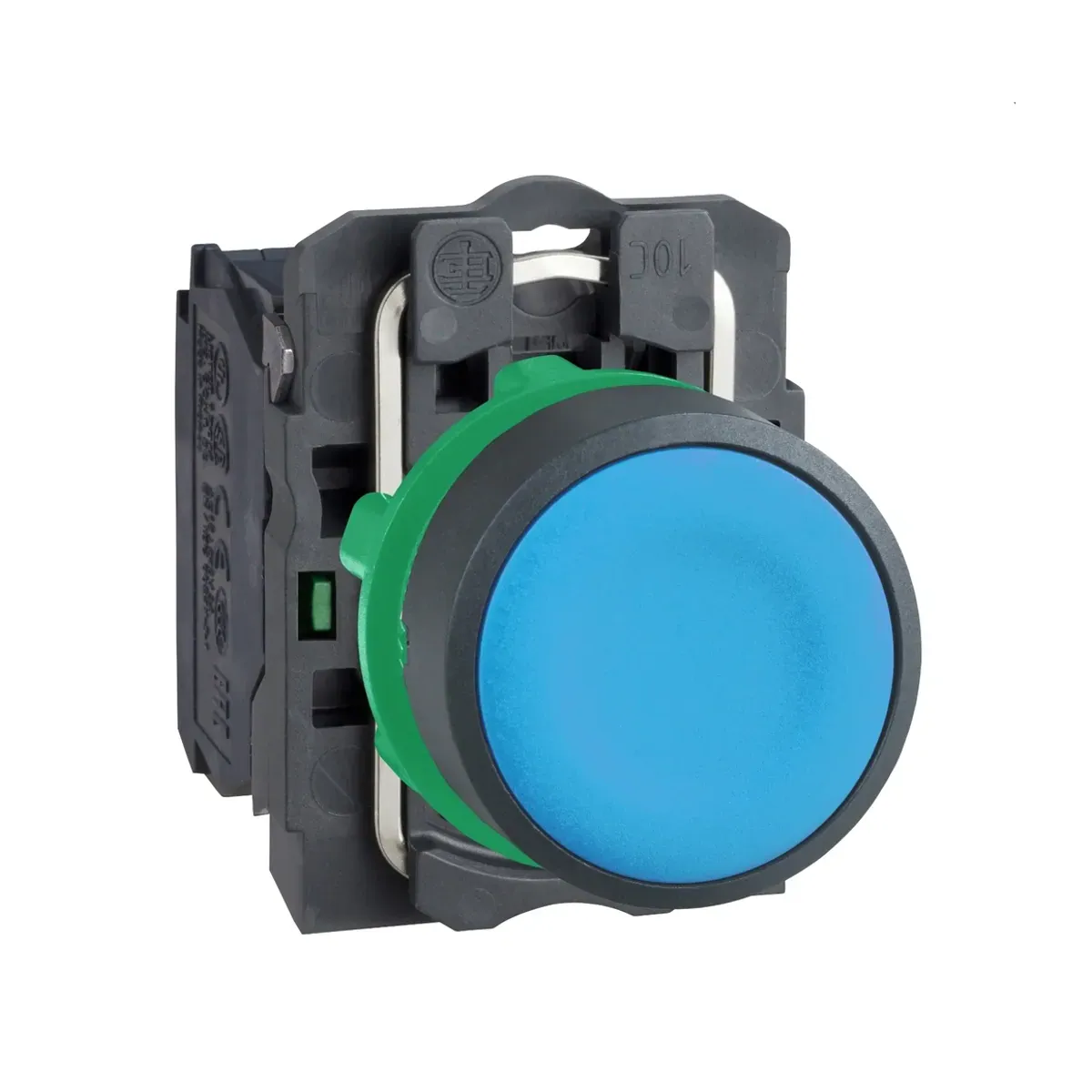 Schneider XB5AA61 Yaylı Mavi Buton 1NO Plastik