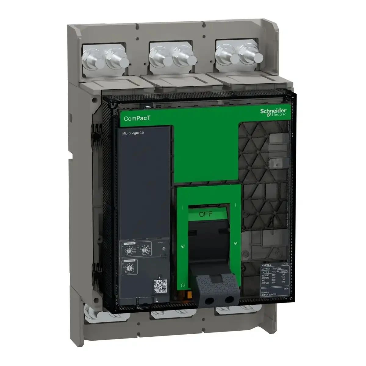 Schneider Electric C063L320FM NS630L 150kA 3P 630A FXD Man. 2.0
