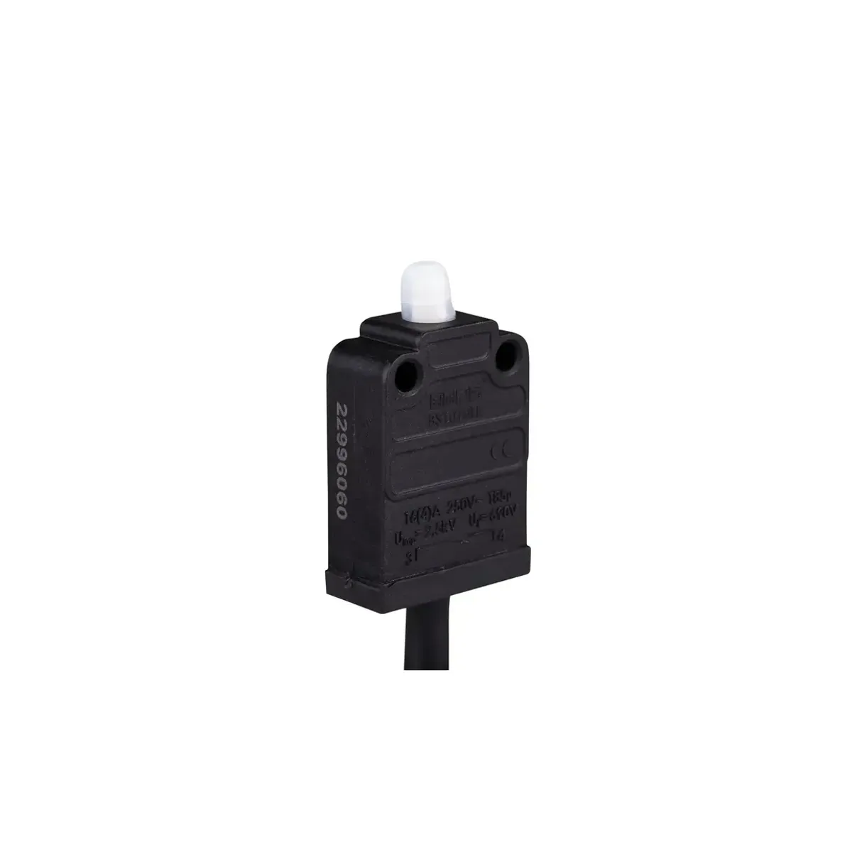 Emas Snap-Action 1NO Sealed 1m Cabled BS Series Push Button Switch BS1010TX1