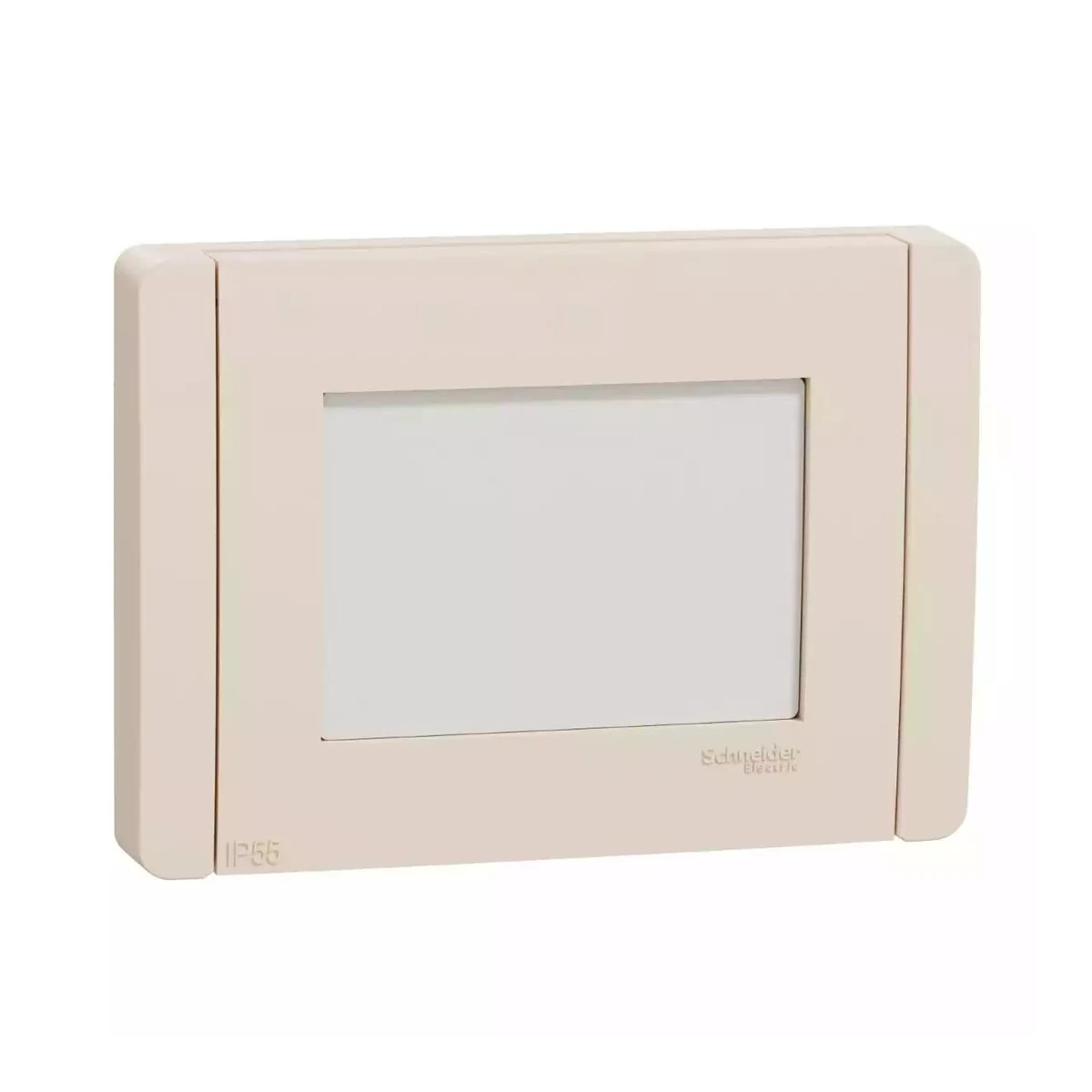 Schneider Electric NU055344 Yeni Unica Studio IP55 Çerçeve 3 modül Krem — temsili üretici aile görseli
