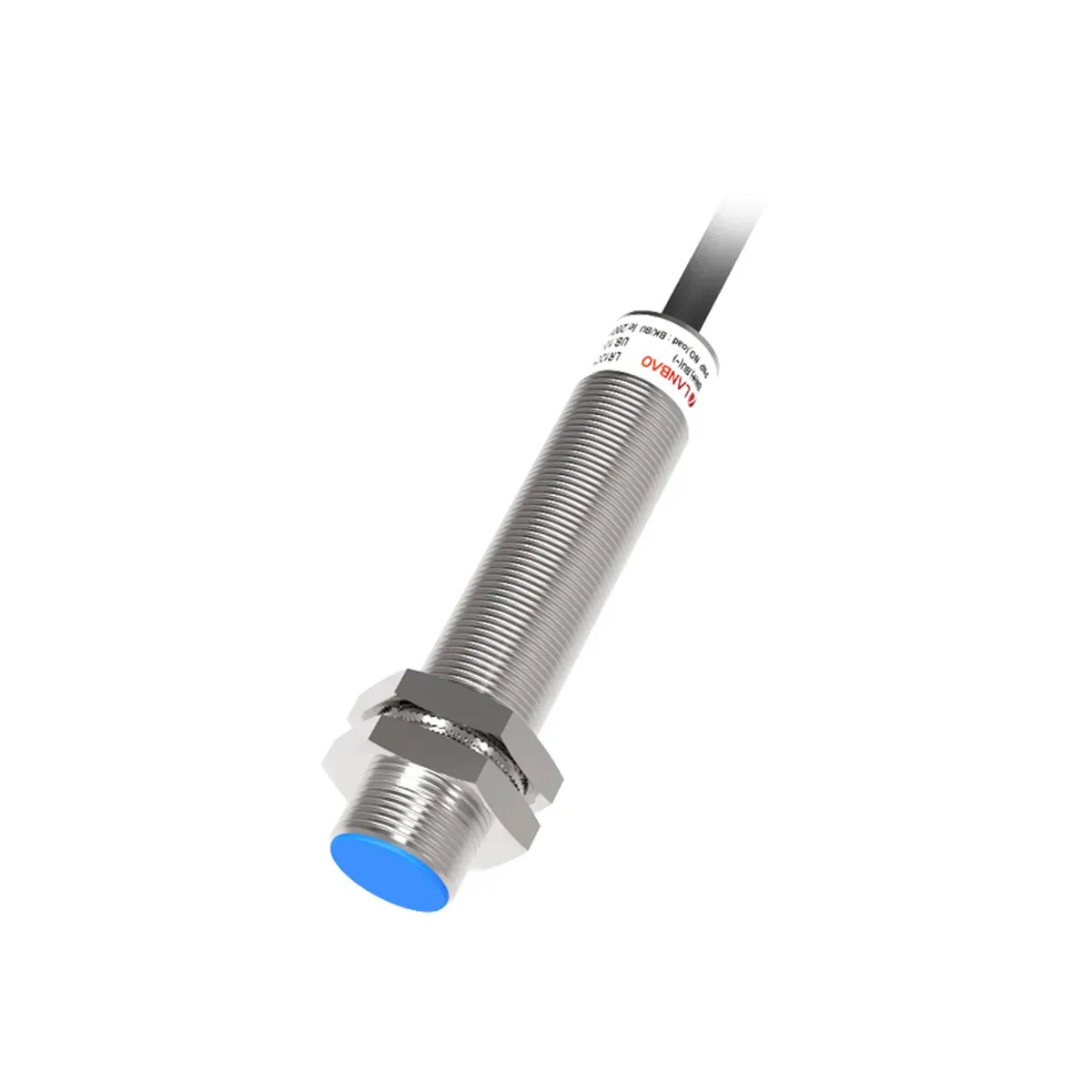 Lanbao LR30TBF10DLO Flush Head, 10mm Sensing, Diameter M30x1.5, 300 Hz DC 2-Wire Inductive Sensor