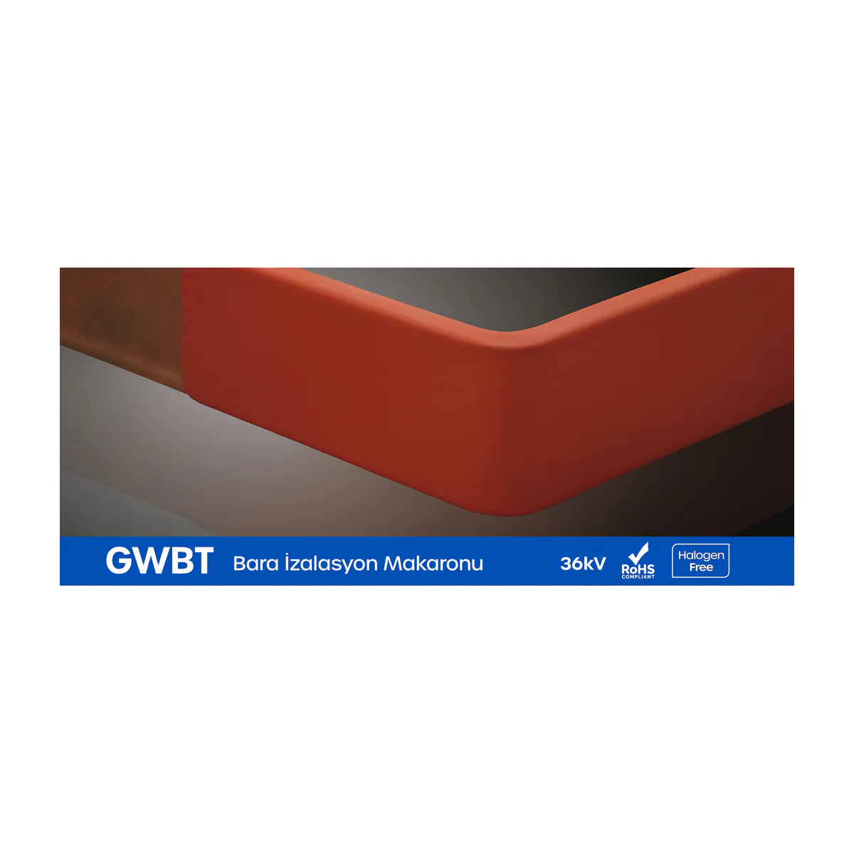 Gwest 4454 GWBT Bara İzolasyon Makaronu — Kiremit Kırmızı, 40/16 mm — temsili aile görseli
