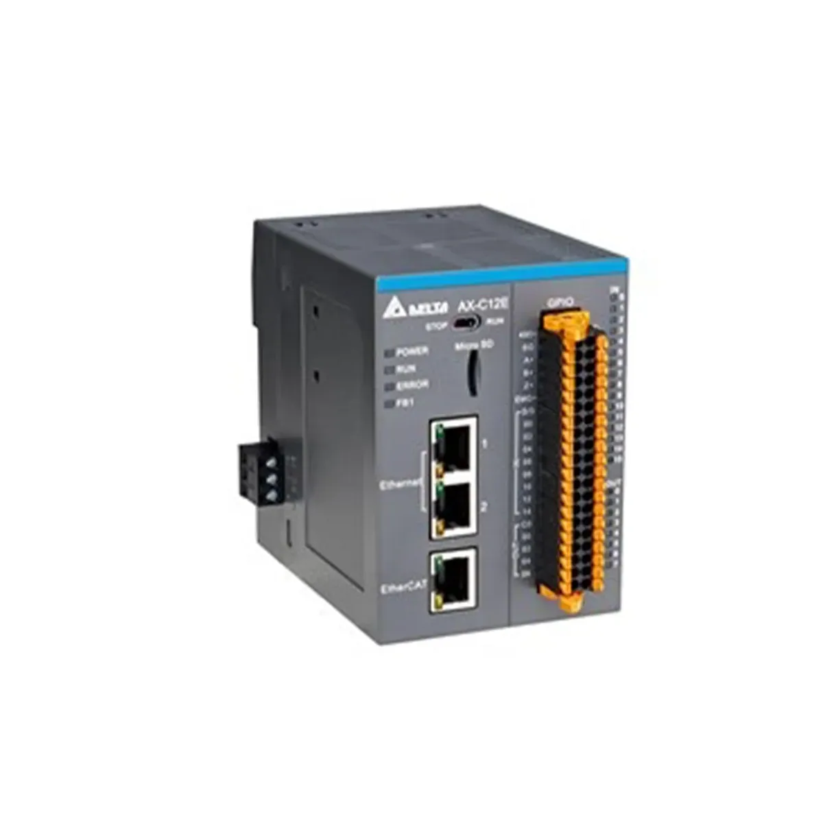 Delta AX-C12EB0MD1T EtherCAT Motion Controller, Standalone 12 16 8NPN