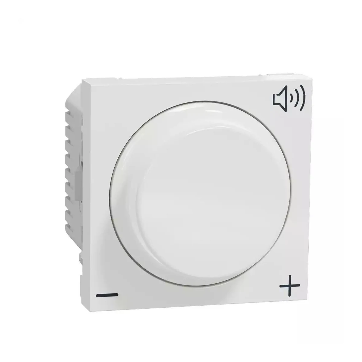 Schneider Electric NU360218 Yeni Unica, Volume Potentiometer 2 module, White
