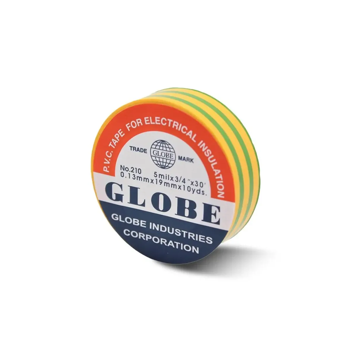 Globe 0,13x19mm 9,1 Metre Sarı-Yeşil İzole Bant