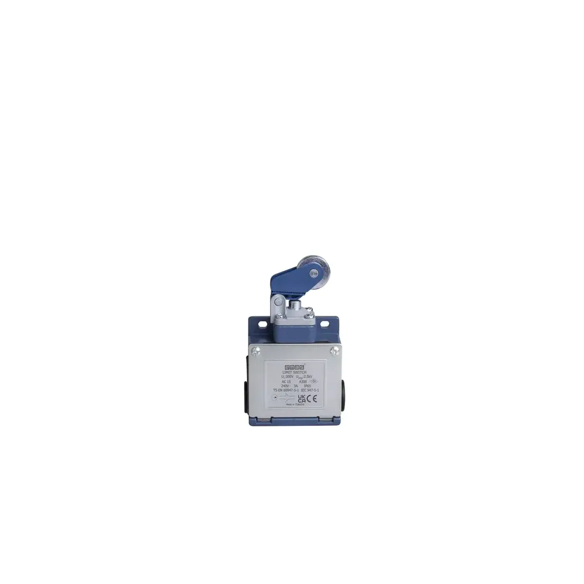 Emas L53 Metal Housing 22 mm Metal Roller Lever Snap-Action 1NO+1NC Limit Switch L53K13MIM211