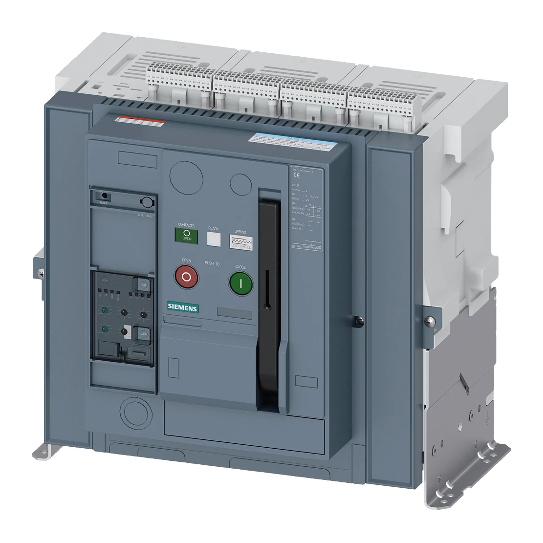 Siemens 3WA1232-3AB02-0AA0 Air Circuit Breaker 3200 A 3-Pole