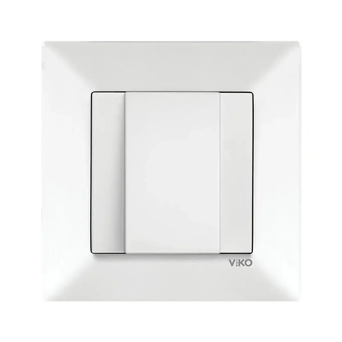 Viko Karre Meridian White Cable Outlet Cover