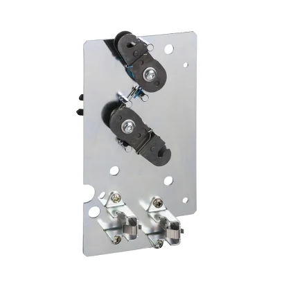 Schneider Electric LV833201SP Mekanik kilit - kablo ile dikey / yatay bağlantı adaptasyon plakası, çekmeceli tip MTZ1 için — üretici katalog görseli