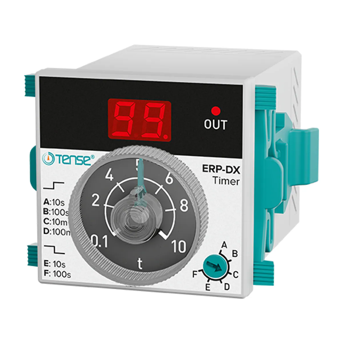 Tense ERP-DX Timer Relay, 48 x 48 mm
