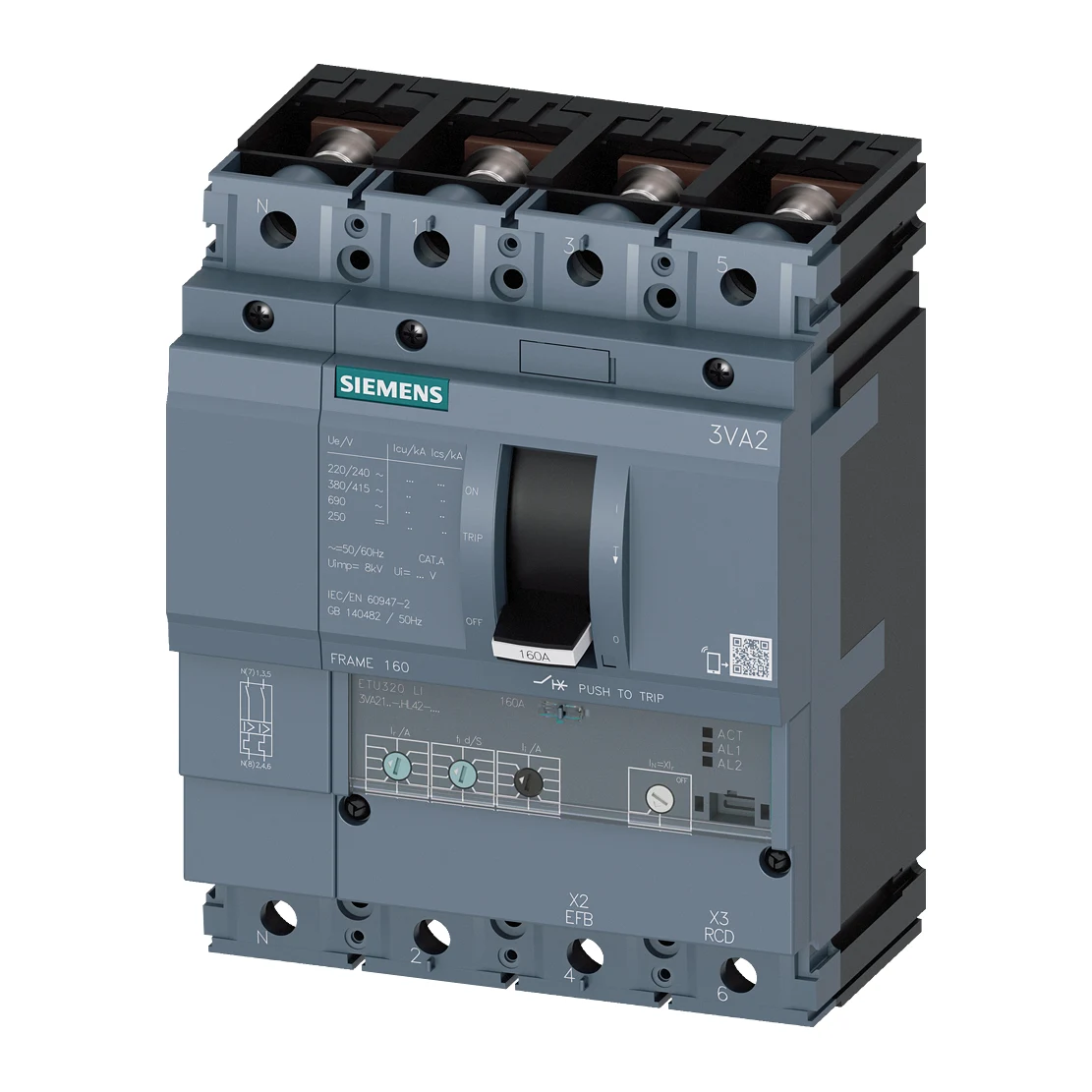 Siemens 3VA2163-6HL42-0AA0 — üreticinin temsili ürün ailesi görseli