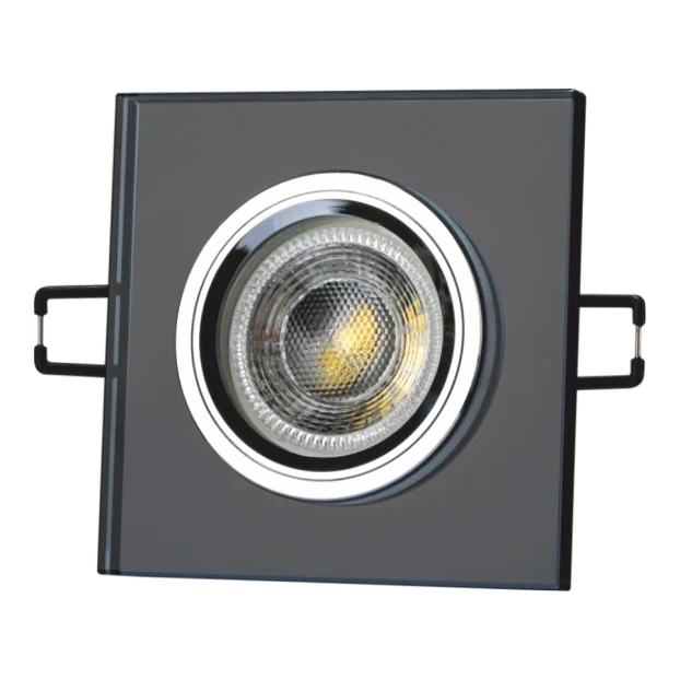 CATA CT-6647 Yeşim Square Decorative Glass Spot GU10
