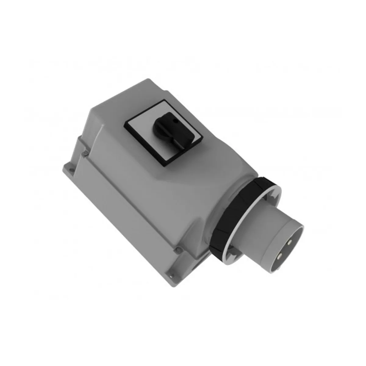 Bemis BC1-8504-7240 CEE 90° Eğik Pako Şalterli Duvar Fişi 160 A 3P+E IP65