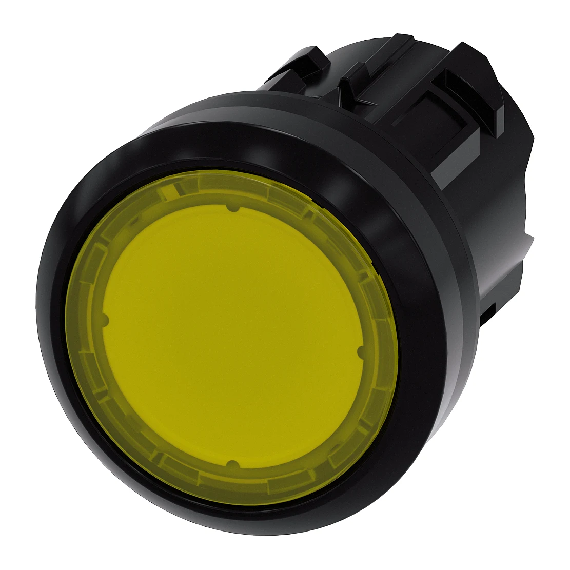 Siemens 3SU1001-0AB30-0AA0 Control Push Button Yellow