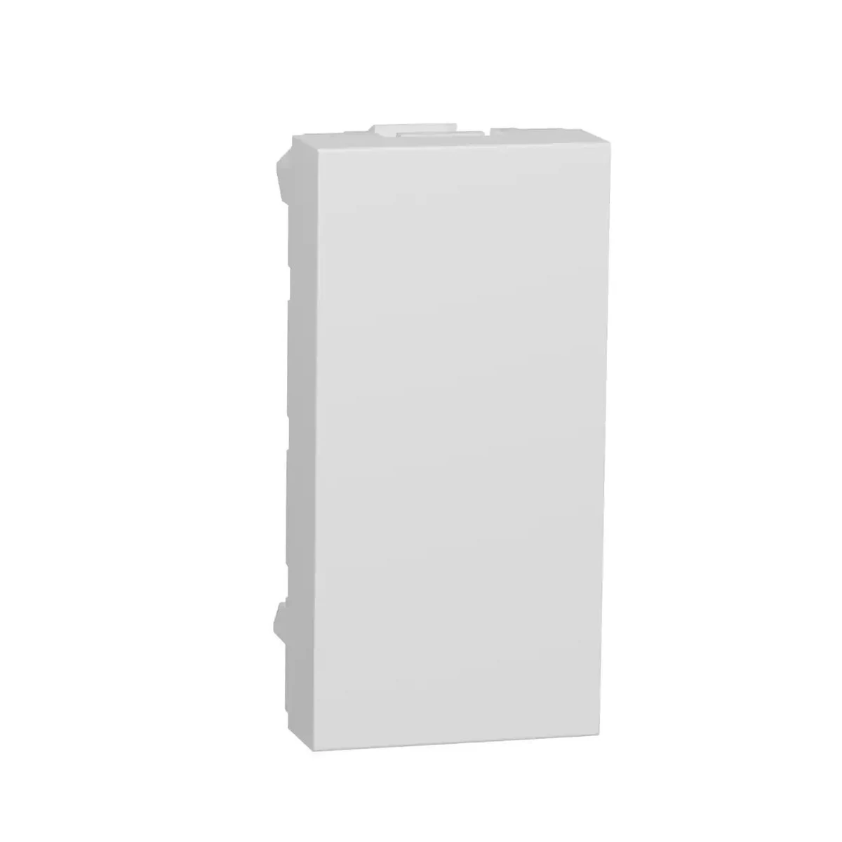 Schneider Electric NU986518 Yeni Unica, Blank Cover 1 module, White