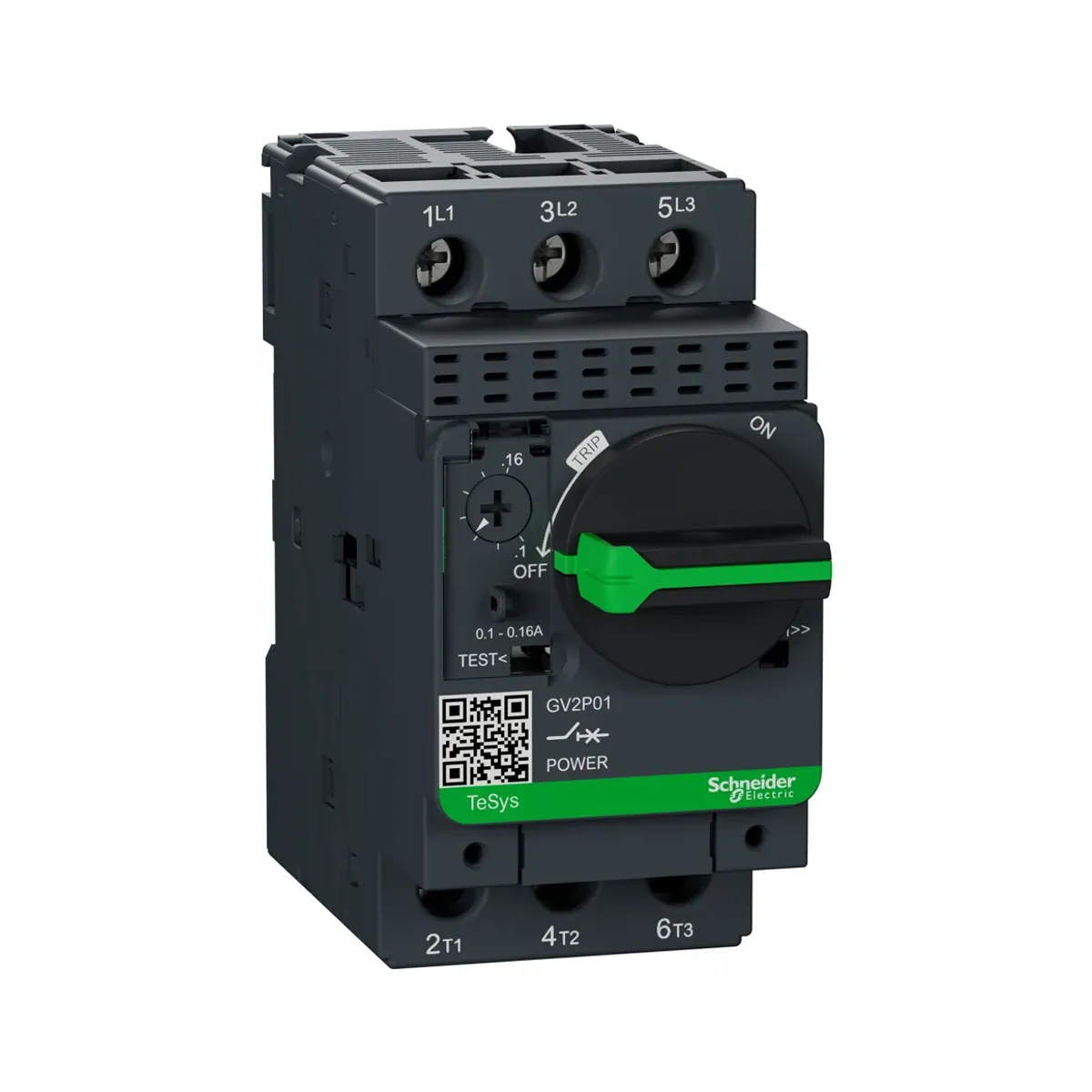 Schneider GV2P08 TeSys GV2 Circuit Breaker Thermal-Magnetic 2.5...4A