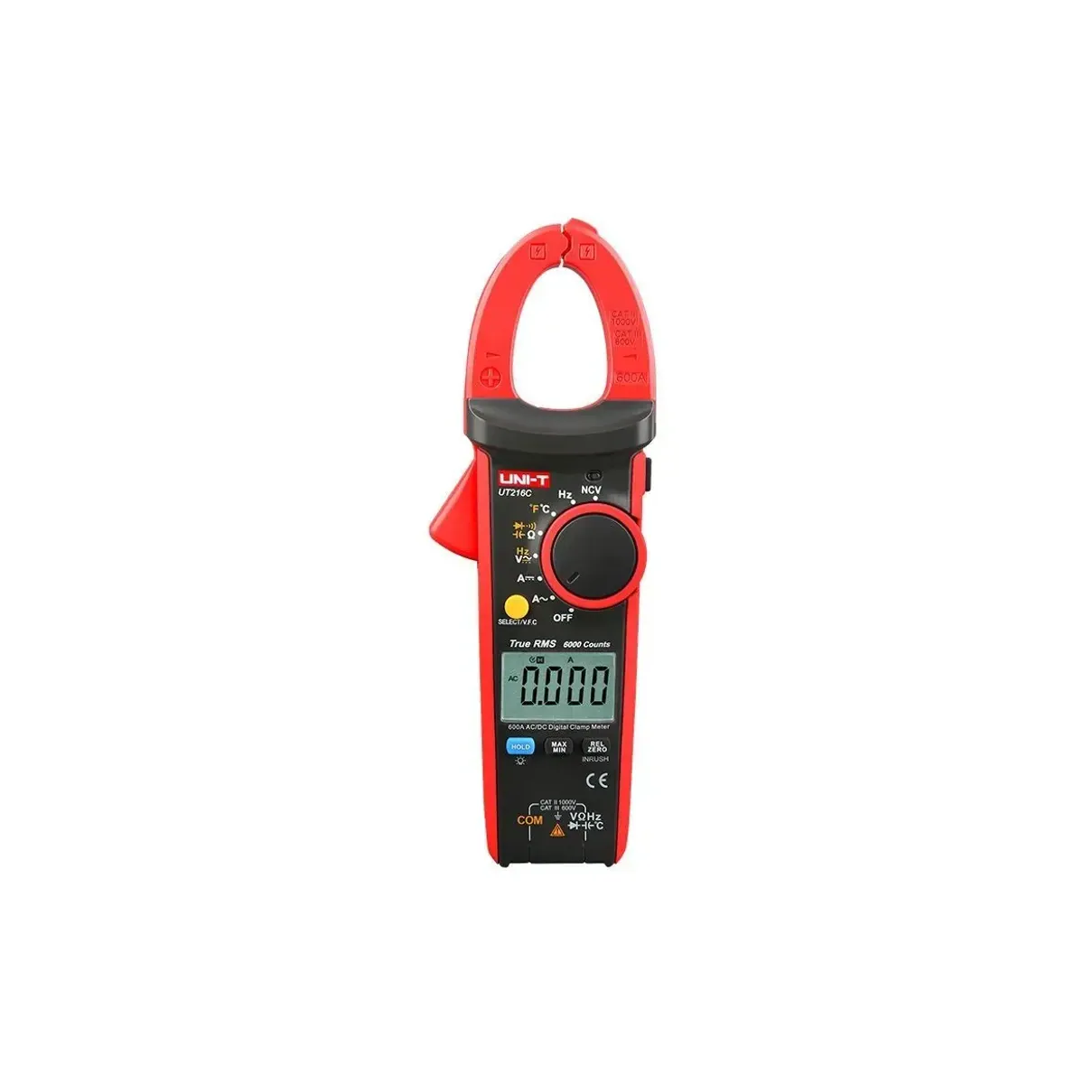 Unit UT216C 600A AC\DC True RMS Digital Clamp Ammeter