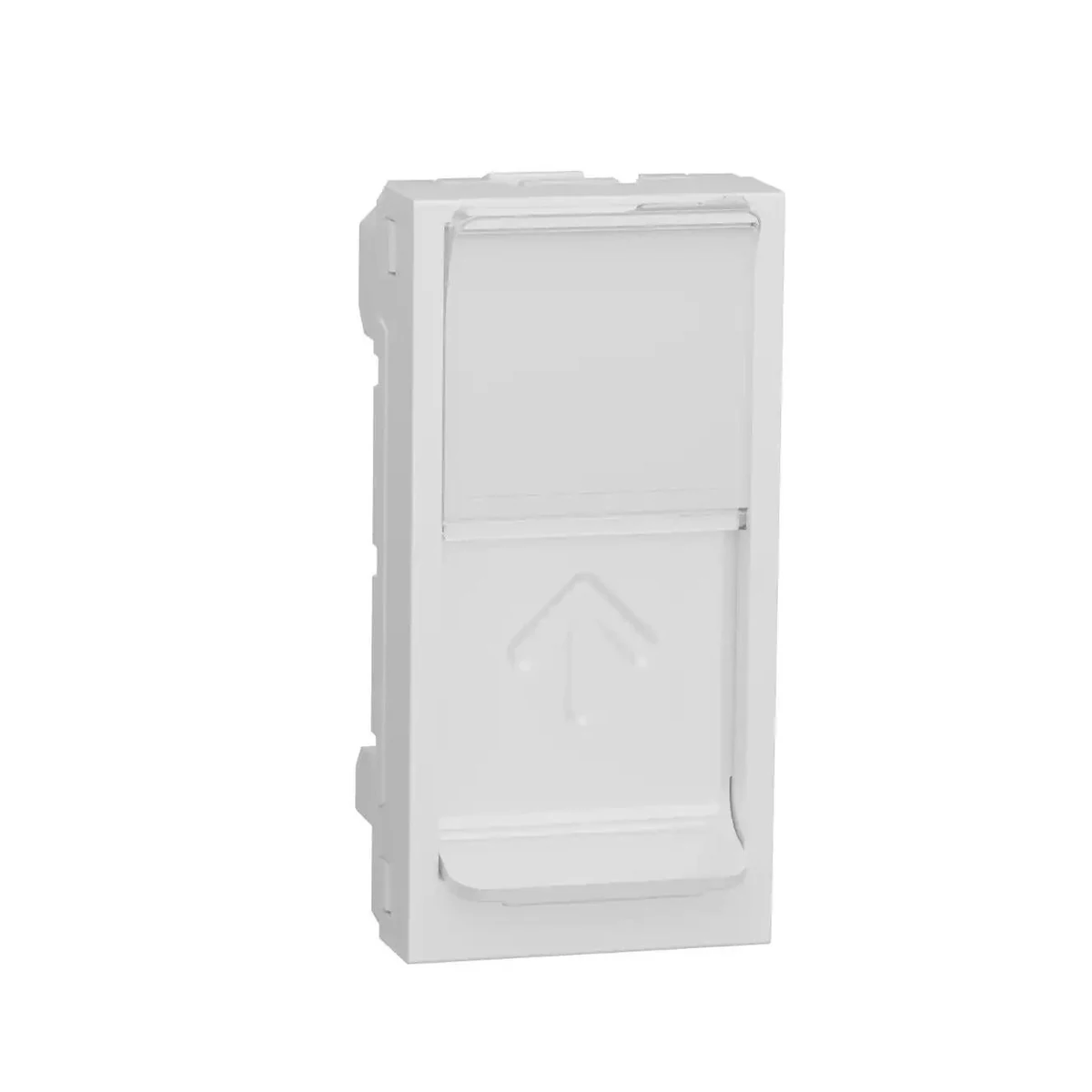 Schneider Electric NU941018 Yeni Unica, RJ45 Boş Kapak S-One Konnektör için 1 modül, Beyaz — temsili üretici aile görseli