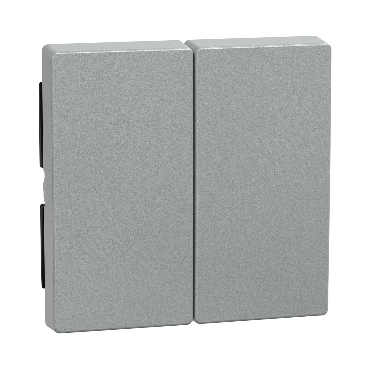 Schneider Electric 435560 Blind/shutter switch rocker cover, System-M, Aluminum