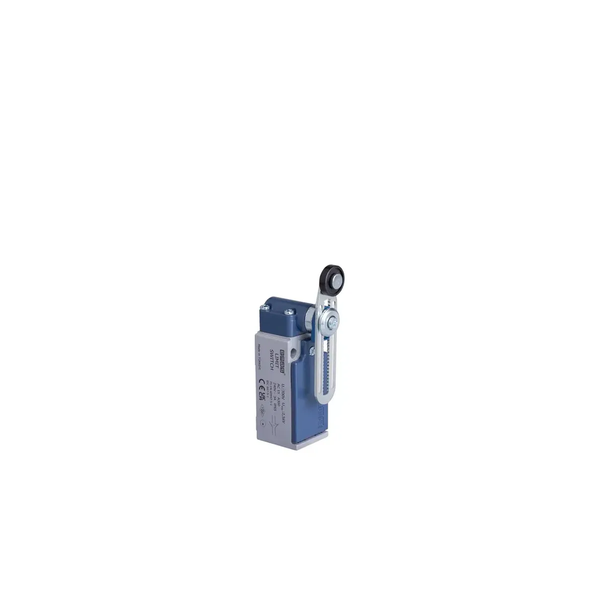 Emas L51 Metal Housing 18 mm Plastic Roller Adjustable Lever Snap-Action 1NO+1NC Limit Switch L51K13MEP122